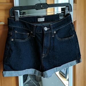 Express High-Waisted Denim Shorts